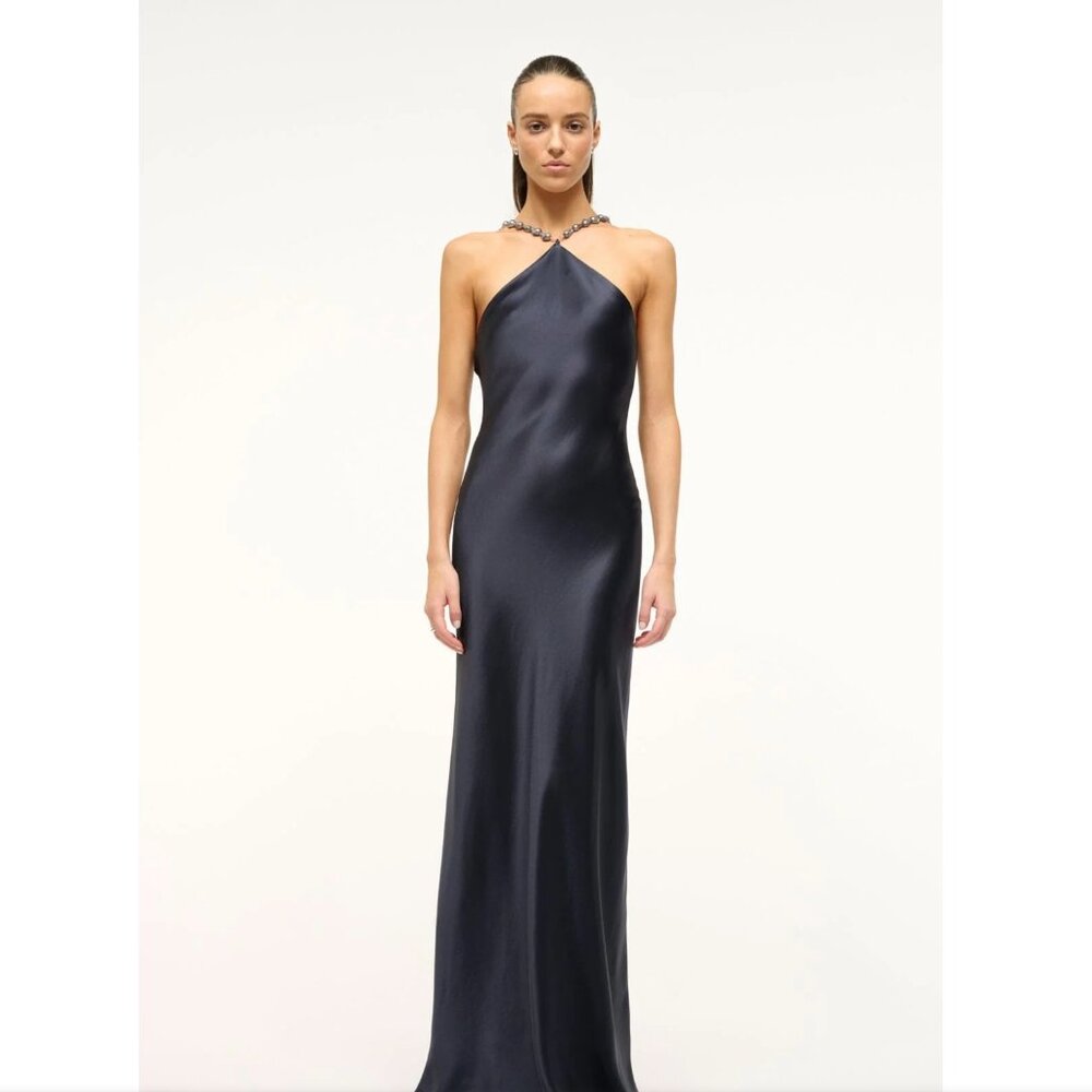 Staud — Cadence Dress (Navy), Size 6